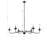 6-Light   Metal Chandelier