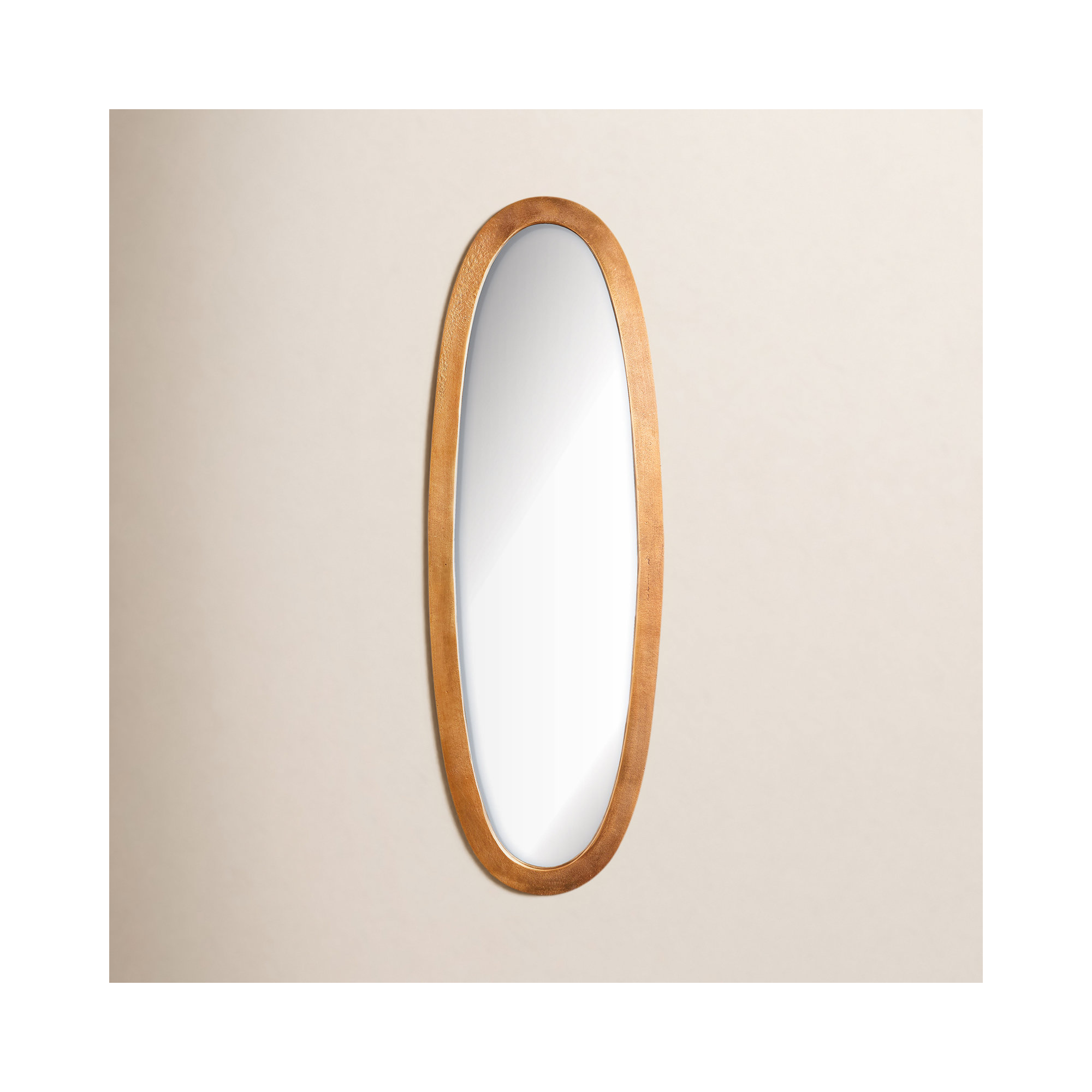 Jay Metal Oval Wall Mirror