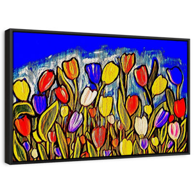 " Dancing Tulis Wall Art "