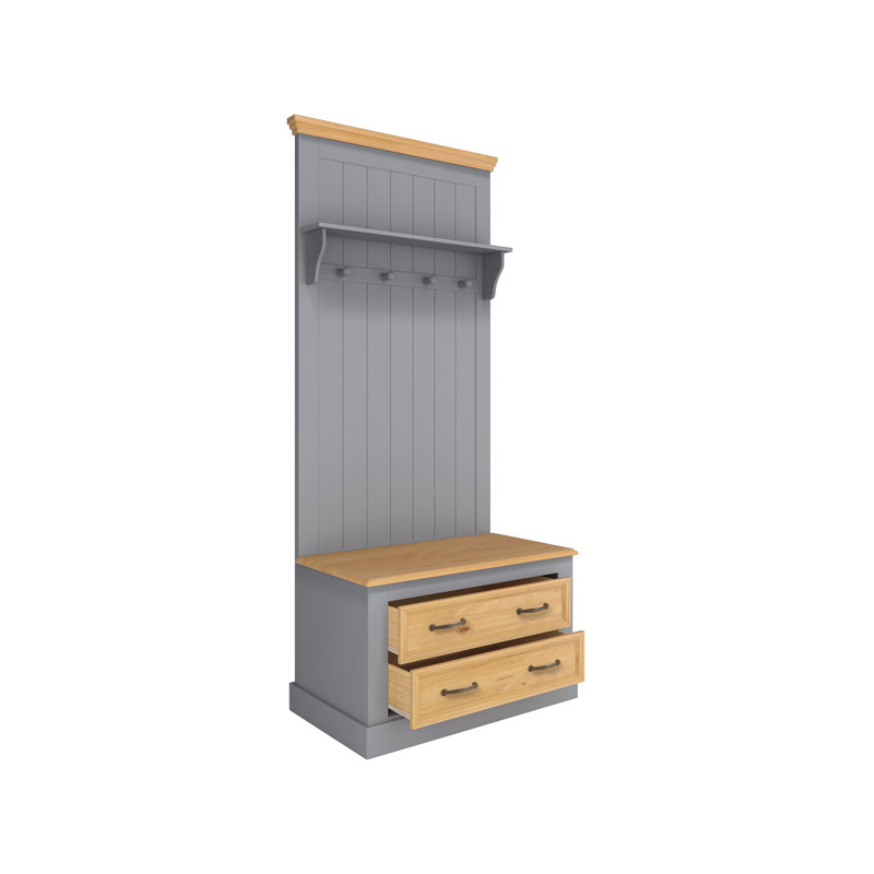 Rachael Hall Tree with Bench and Shoe Storage