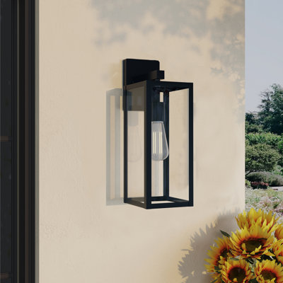 1-Light Outdoor Wall Lantern Sconce