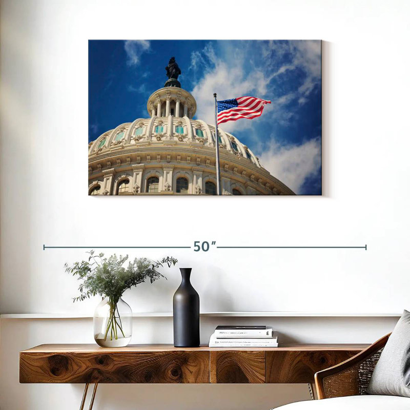 Lilie Washington DC Capitol Dome, H 24 po x l 36 po