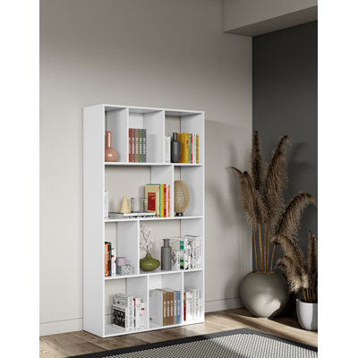 Shaneal 180.6cm H x 98.2cm W Standard Bookcase