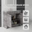 Meuble-lavabo autoportant avec lavabo