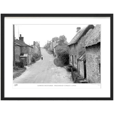 Lower Heyford, Freehold Street C1955 by Francis Frith - Single Picture Frame Print