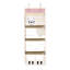 3 Sprouts - Organisateur de chambre d'enfant avec crochets - Lama