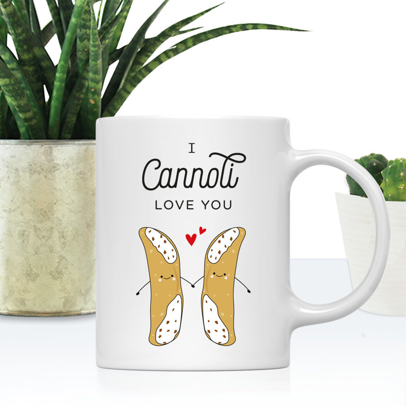 Tasse à café Funny Food pun, Cannoli