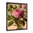 Impression noire sur toile encadrée sélectionné