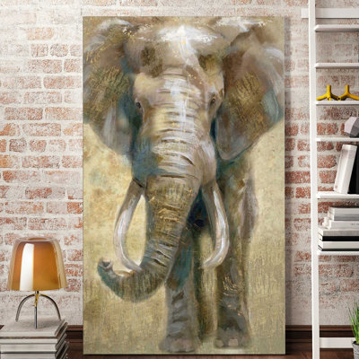 " Summer Safari Elephant " by Nan