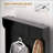 Hall Tree with Storage Bench, 3-In-1 Entryway Organizer with Coat Rack &amp; Shoe Storage | Black | Coat Racks-1988559753