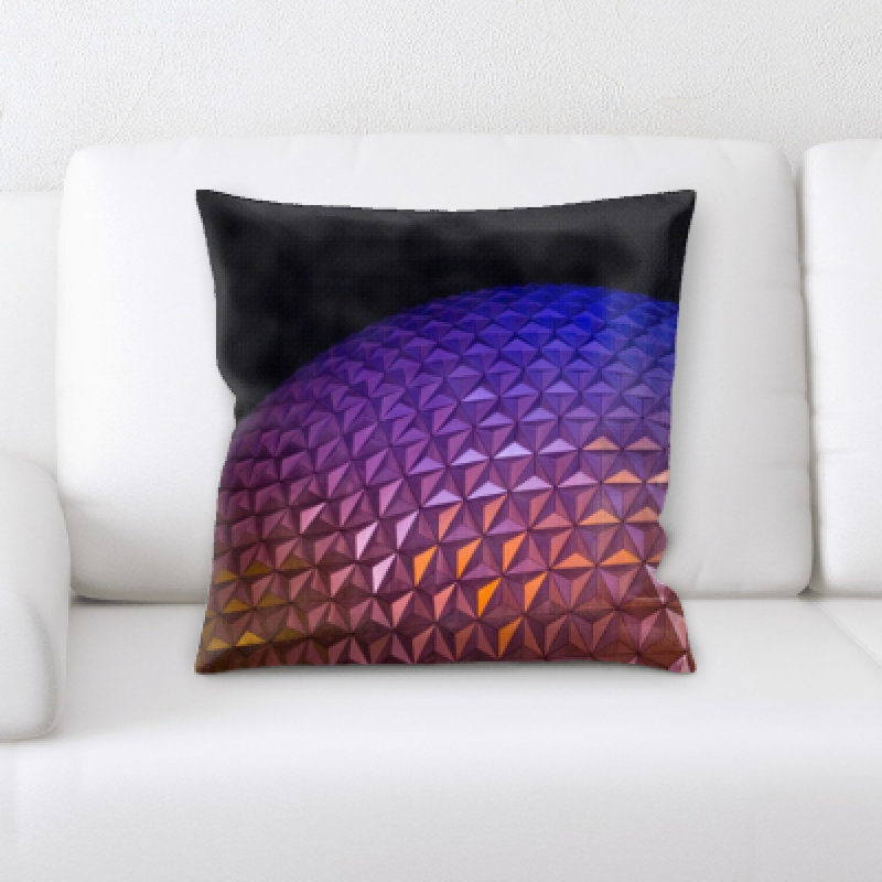 Microsuede Throw Pillow
