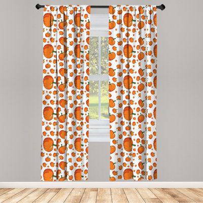 Semi-Sheer Rod Pocket Curtain Panels