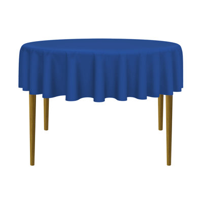 Solid Color Round Tablecloth