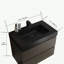 Meuble-lavabo mural 30 po avec lavabo, grand meuble-lavabo flottant mural pour salle de bain moderne, lavabo une pièce sans drain, pré-assemblé-107238821-107238824