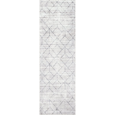Florain Geometric Machine Washable Area Rug for Living Room Bedroom Dining Room Kitchen