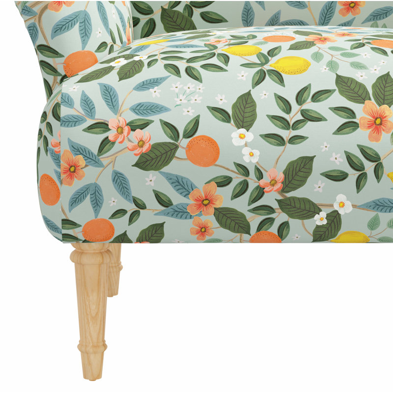 Fauteuil Bristol, Lin menthe RPC Citrus Grove
