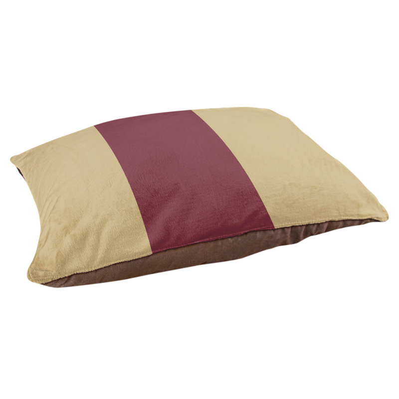 Coussin intérieur New England, Grand (l 50 po x P 40 po x H 7 po), Doré / grenat / doré