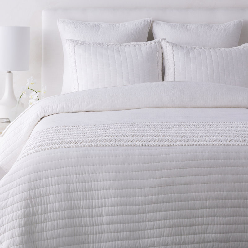Lindon Cotton Blend Sham Set, Standard Sham