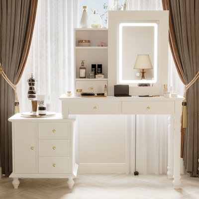 Carnamenagh Dressing Table with Mirror