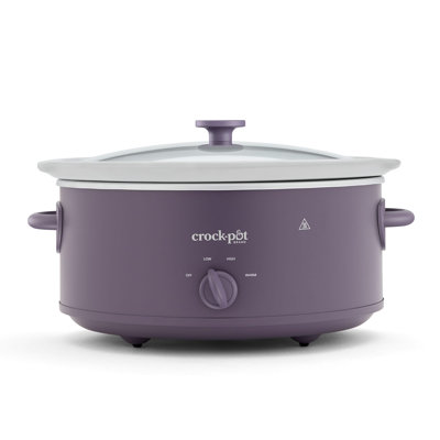 Crock-Pot® Design Series 7-Quart Manual Slow Cooker, Purple Potato
