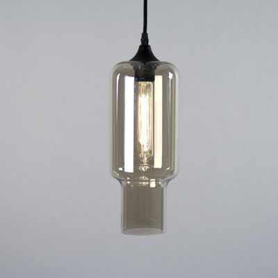 Luminaire suspendu à cylindre simple 1 lumières
