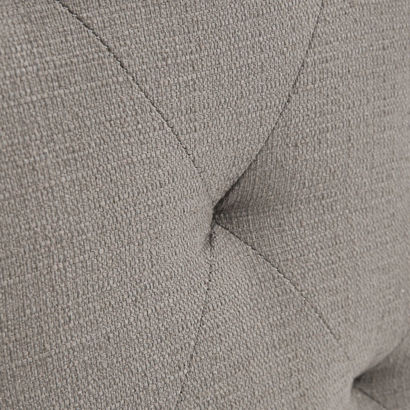 Fauteuil inclinable et berçant pivotant en bois massif Taupe, Taupe