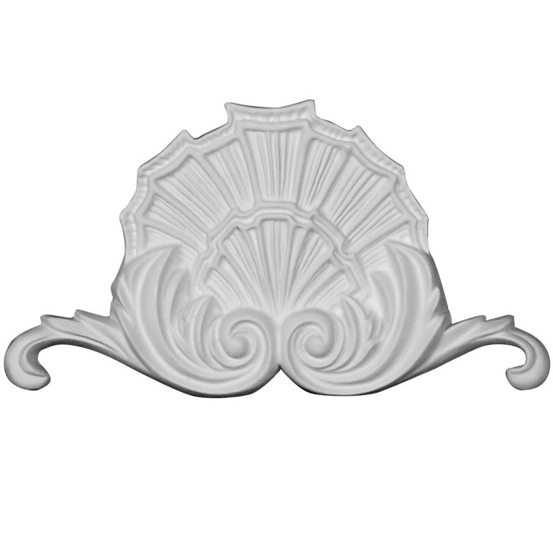 Coquille moderne H 3 5/8 po x l 6 1/2 po x P 3/4 po