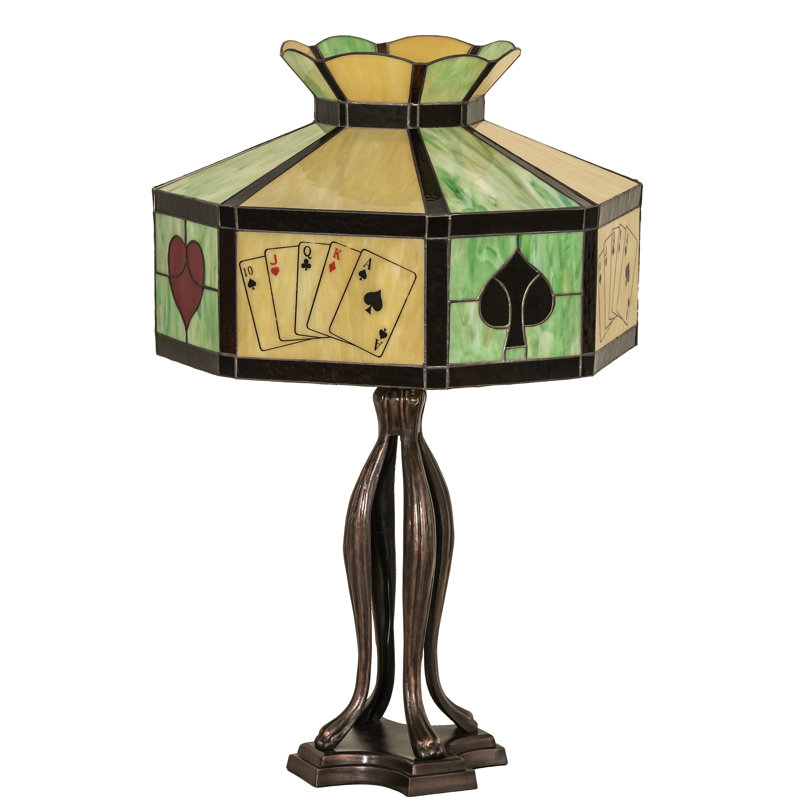 32.5" High Poker Face Table Lamp