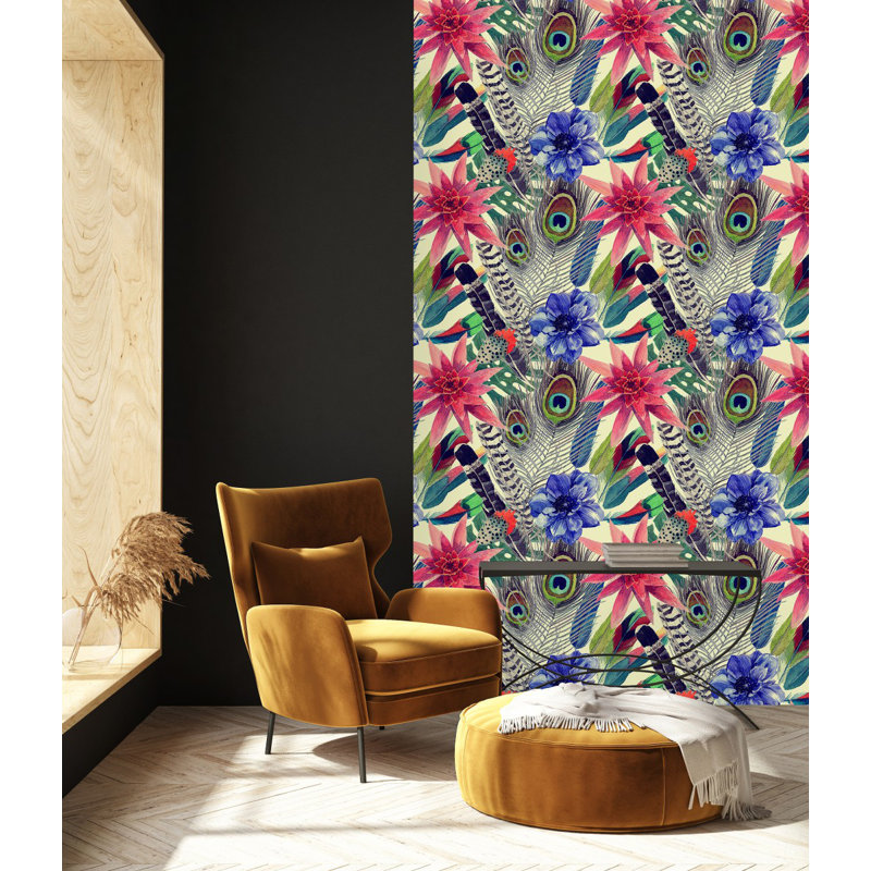 Carreau de papier peint l 25 po, L 2,09 pi x L 18,75 pi