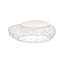Wire Mesh Stone Stool with Cushion