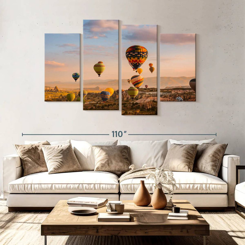 Montgolfières Mehar Cappadocia, H 54 po x l 84 po