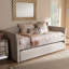 Lit de jour simple avec lit gigogne Angeles-1793751059