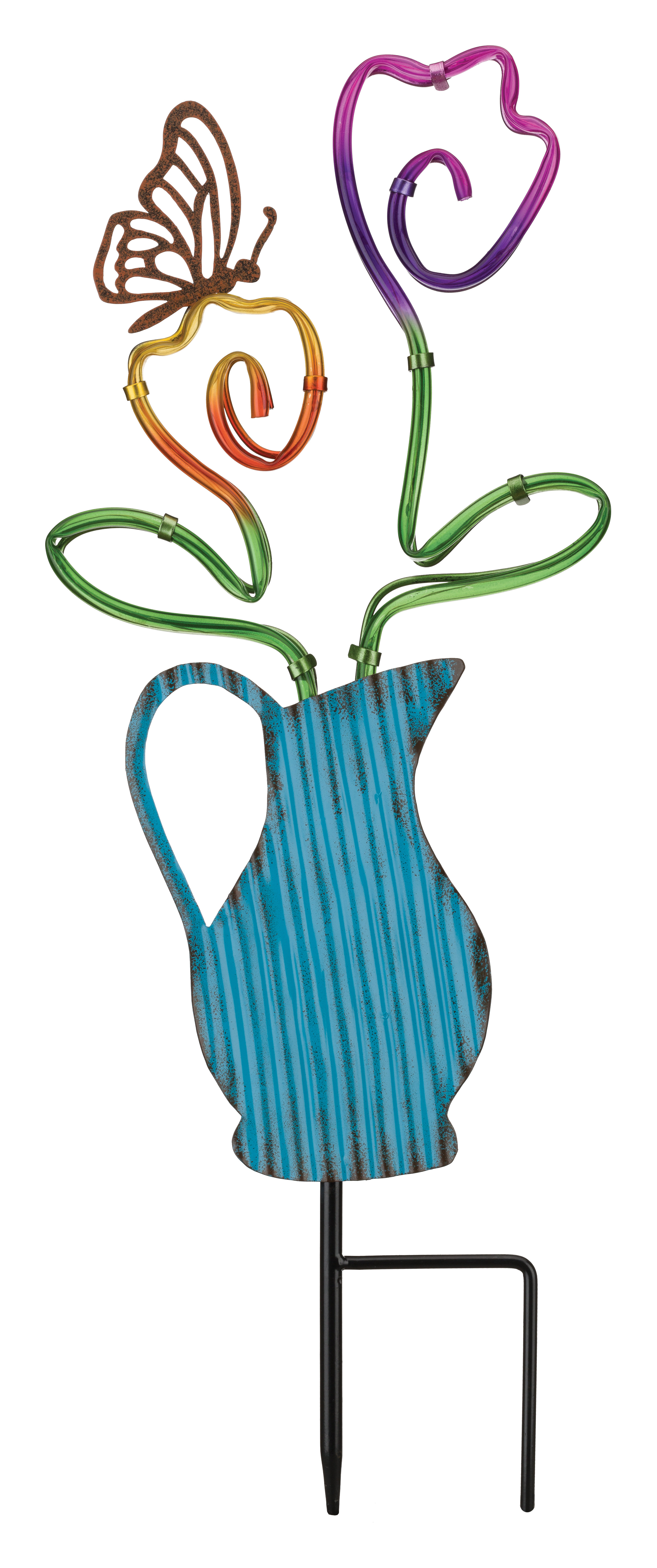 Regal Art & Gift Weather Resistant Metal Plants & Flowers Garden Stake