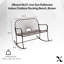 Banc berçant en fer XBrand-448242797