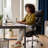 Office Chair Adjustable Height Executive Desk Chair With Foot Rest Comfortable Computer Chair High Back Reclining Gaming Chair Durable Leather Rolling Work Swivel Chairs