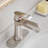 Waterfall Single-Hole Single-Handle Bathroom Faucet-124940795