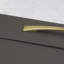 Brushed Brass Slim Bow Handles-126282171