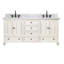 Thompson 61" Double Modern Bathroom Vanity Set-1786720465-1786720466-1862745058