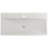 BOCCHI Scala Arch 19.09'' Fireclay Rectangular Bathroom Sink with Overflow-90558798-94265122