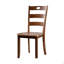 Ensemble de table de salle à manger 5 pièces de style transitionnel 1X Table carrée 4X-1945966721