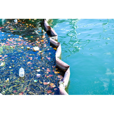 City pollution 1 Piece Wrapped Canvas Wall Art