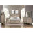 Transitional Bedroom Furniture Nightstand In Gray, Birch Veneer, 2 Drawers, No Assembly For Use Gray With Felt-Lined Jewelry Tray, Needed