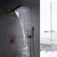 Pomme de douche double Rough Rain