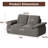 71" Cloud Boneless Couch With Deep Seat-596407457