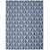 Antwun Nature Blue Indoor/Outdoor Area Rug