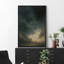 «Dramatic Evening Clouds with Soaring Birds», reproduction d'art sur toile encadrée-120783763-120783765