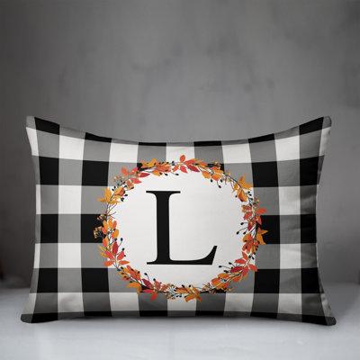Gingham Throw Pillow