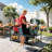 Outdoor Grill Cart For Two Big Egg, 18" And - Metal Table With Stainless Steel Countertop, Black Silver, 110.39 Lb, 34.91 In Height, 25.5 Width, 101.35 Depth, 6 Wheels, 4 Lockable, Open Shelves, 2