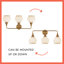 Éclairage pour meuble-lavabo Marsi-66310886-66310889-66310890