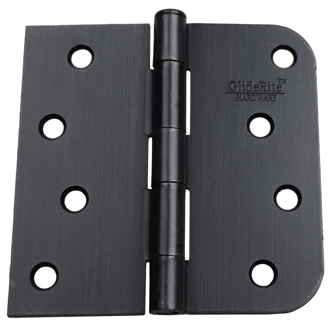 4" H x 4" W Removable Pin 12 Door Hinges (Set of 12) GlideRite Hardware